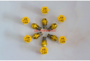 BÉC PHUN DẦU ĐẦU ĐỐT DANFOSS 4.5 - 45 ĐỘ